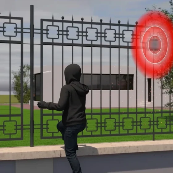 Protezione perimetrale esterna Pisa