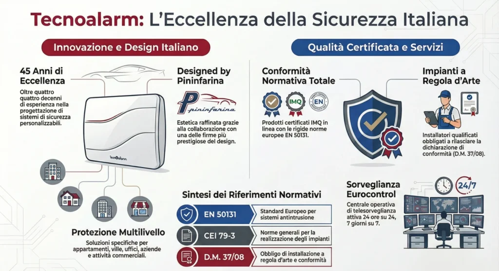 Installatore Autorizzato Tecnoalarm Pisa e Toscana